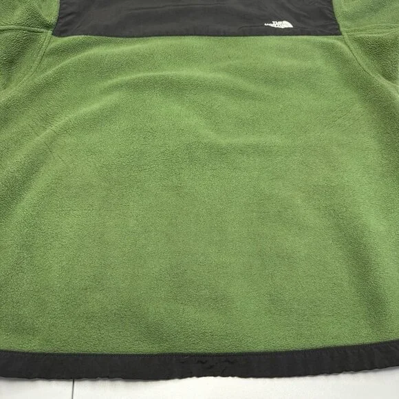 The North Face Denali Jacket Mens XL Green Fleece Outdoors Polartec Recycled - Picture 12 of 16